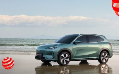 Geely EX5 получи престижната награда Red Dot за изключителен продуктов дизайн