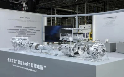 Рекордната 16-в-1 интелигентна електрическа задвижваща система на Geely